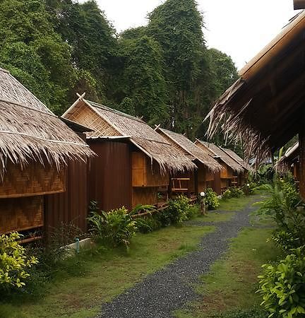 夫哈亚之竹简易别墅旅馆 Ko Lanta 外观 照片